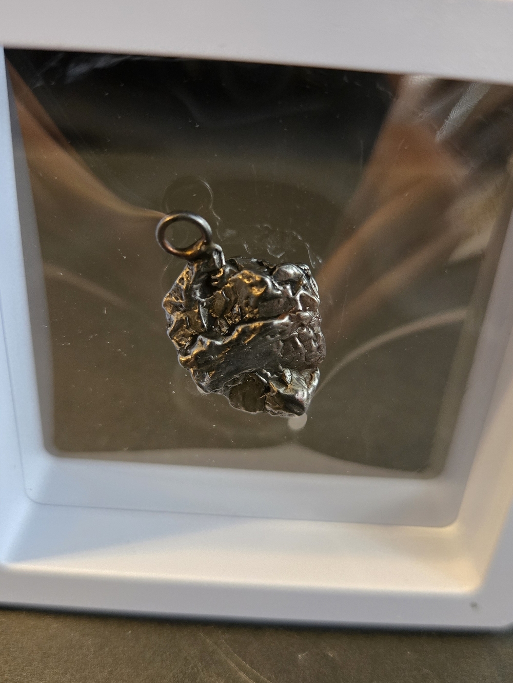 ☄️ Campo del Cielo Iron Meteorite Pendant Argentina w/ Provenance